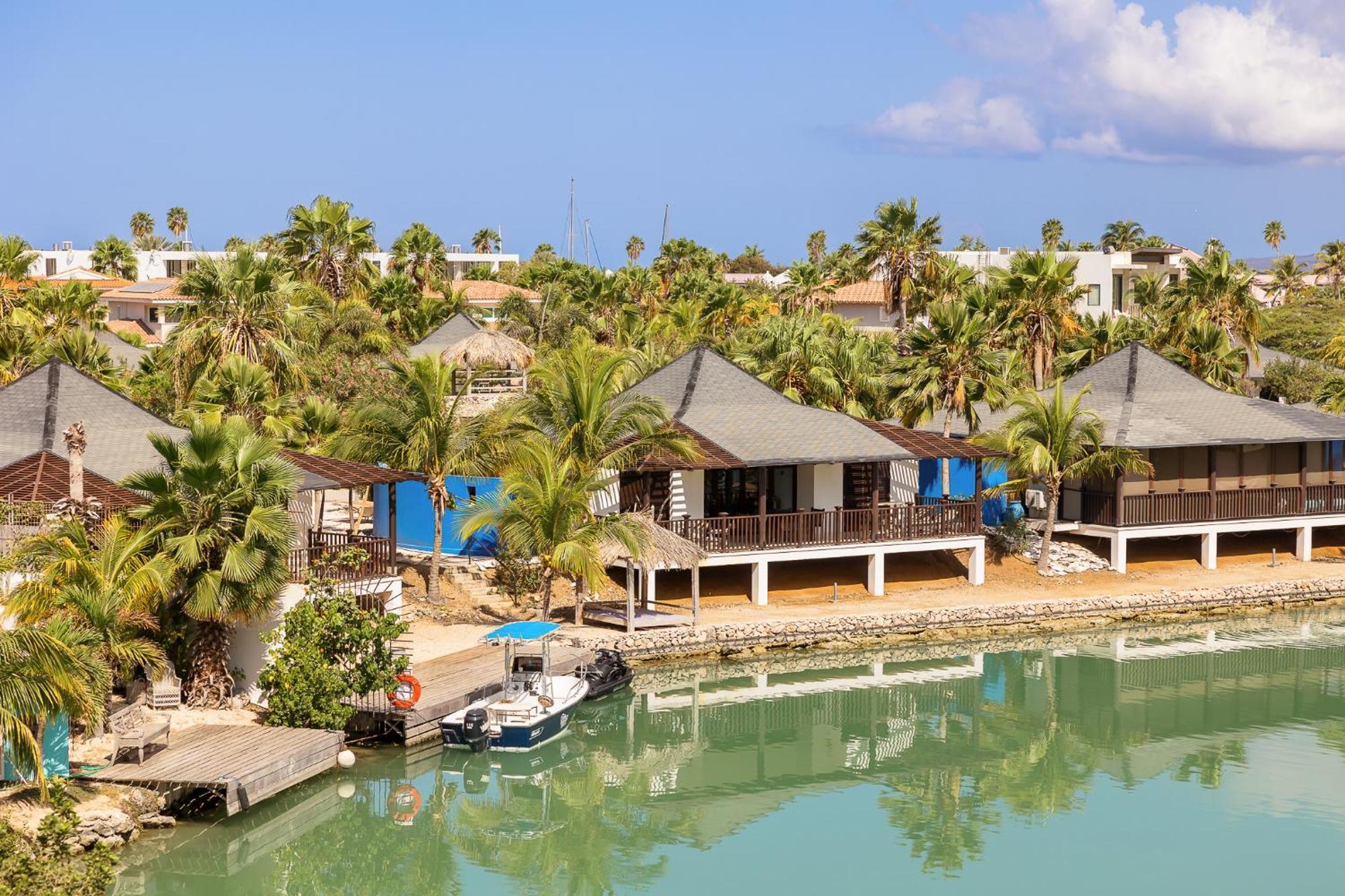 Watervilla Blou Bonaire - Waterlands Village Playa Kültér fotó